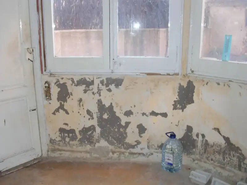 Before Rising Damp Treatment With The Mursec Eco